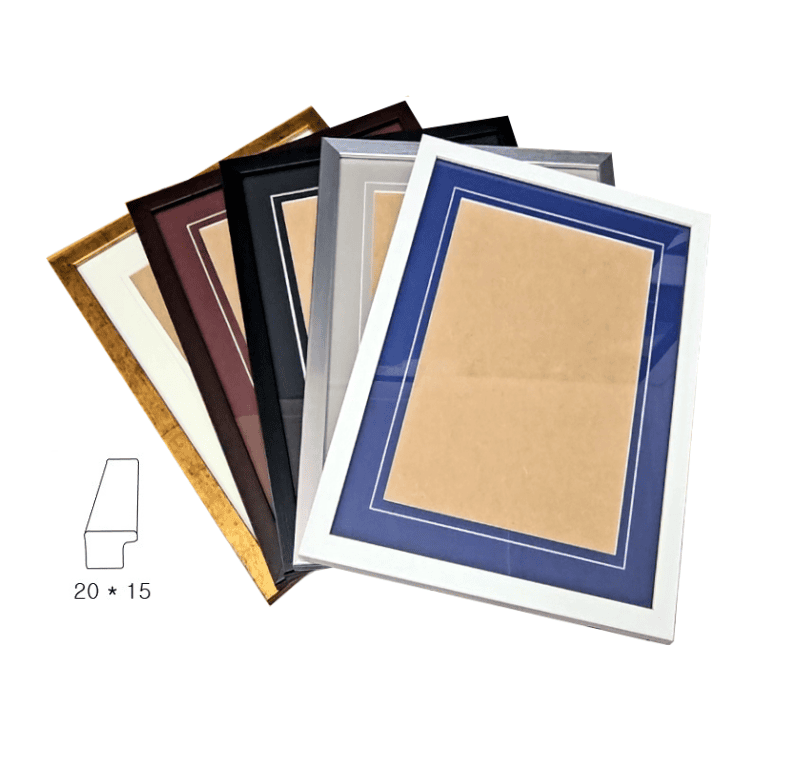 ST74 Premium - 20mm Wide profile A4, A3 and Various Degree/Diploma size Frame